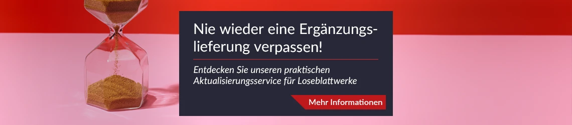 Aktualisierungsservice für Loseblattwerke 