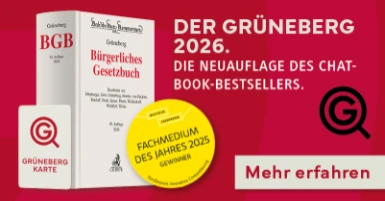 Grüneberg BGB Chat-Book 2026